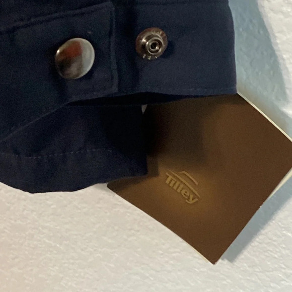 Tilley NWT Expedition Jacket Dark Navy Utility Coat Size L - Picture 4 of 8